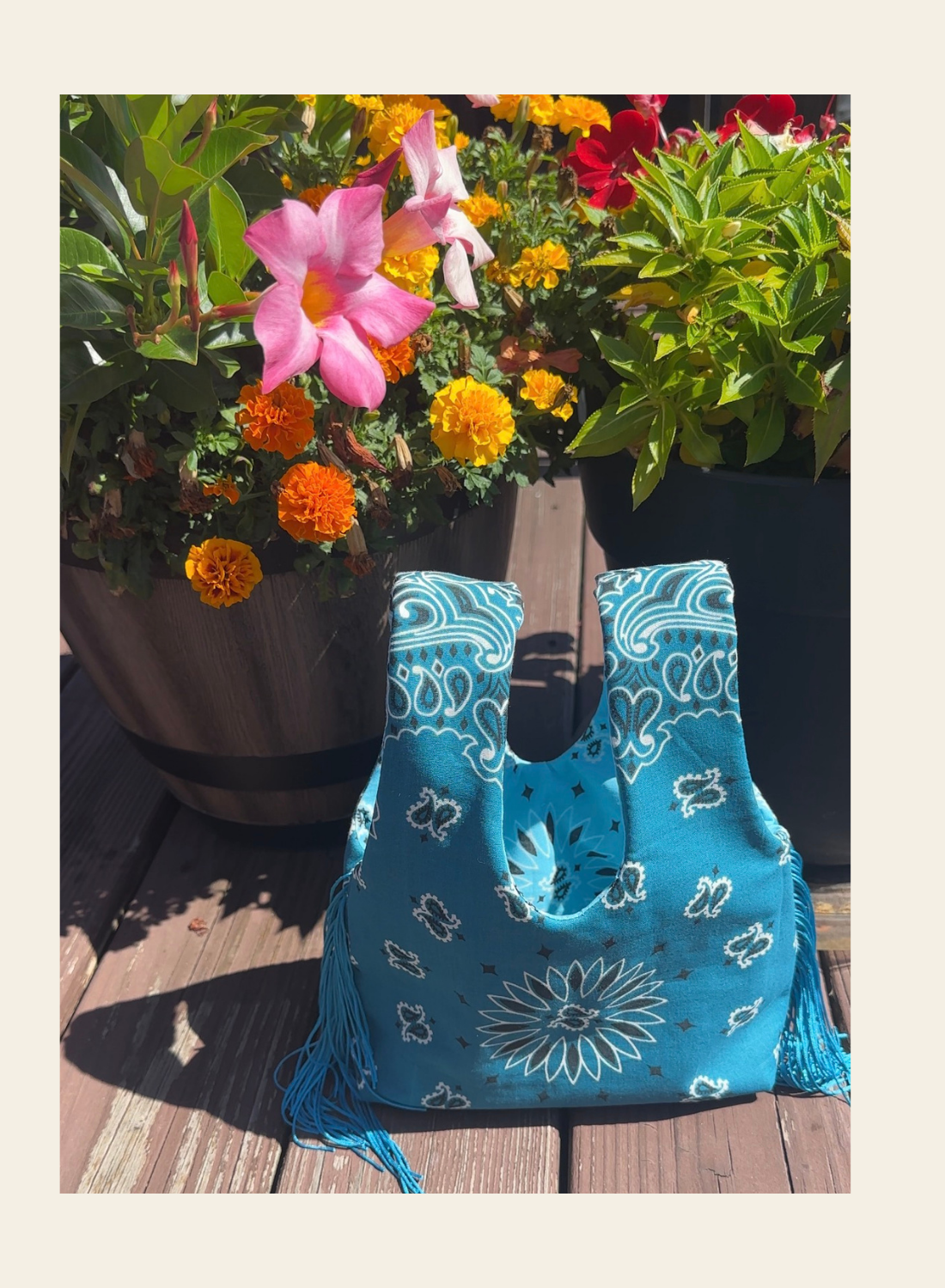 The Aqua - Bandana Mini Bag