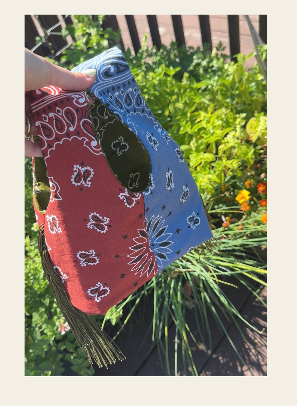 The Stevie - Bandana Mini Bag